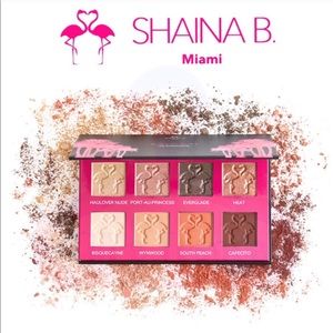 Shaina B Miami Mini 8 color eyeshadow palette